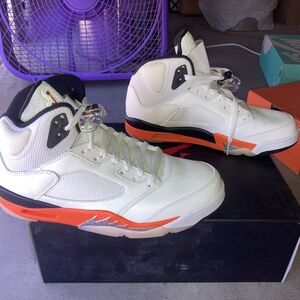 Air Jordan 5 Retro Shattered Backboard Men's Size 9.5 DC1060-100